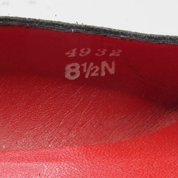 J Renee black velvet Christmas flats in 8.5N - Picture 5 of 6